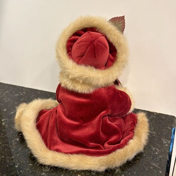 Vintage Bearington Collection Virginia #1072 Christmas Teddy Bear - Picture 3 of 11